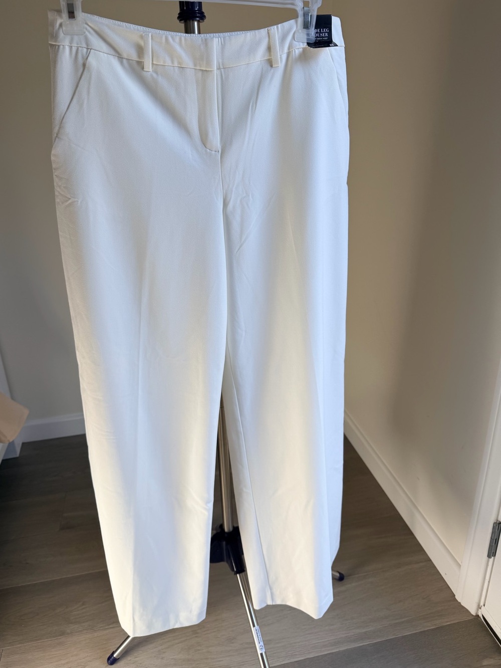 New York & Company White Wide-Leg Pants sz 8 new - Picture 3 of 16